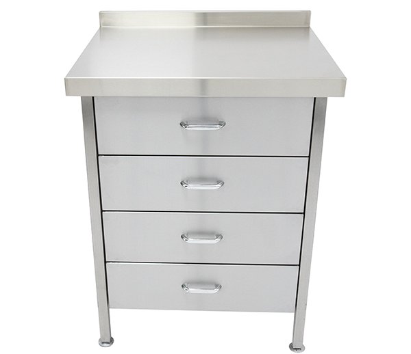 Parry DRAWER4 Stainless Steel 4 Drawer Unit